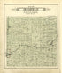 Plat of Deerfield from Plat Book of Mecosta County, Michigan 1900 by Relic Map Company
