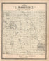 Map of Bloomfield from Illustrated Atlas of Oakland County, Michigan 1896 by Relic Map Company