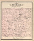 Map of Commerce from Illustrated Atlas of Oakland County, Michigan 1896 by Relic Map Company