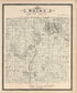 Map of Orion from Illustrated Atlas of Oakland County, Michigan 1896 by Relic Map Company