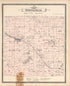 Map of Springfield from Illustrated Atlas of Oakland County, Michigan 1896 by Relic Map Company