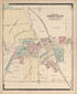 Map of Birmingham from Illustrated Atlas of Oakland County, Michigan 1896 by Relic Map Company