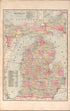 Prescott/ Beaver from Plat Book of Ogemaw County, Michigan 1903 by Relic Map Company