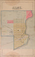 Evart--continued from Plat Book of Osceola County, Michigan 1900 by Relic Map Company