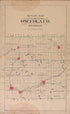 Outline Map of Osceola from Plat Book of Osceola County, Michigan 1900 by Relic Map Company