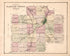 Outline Plan of Saginaw County from Atlas of Saginaw County, Michigan 1877 by Relic Map Company