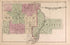 Kochville and Zilwaukie Townships from Atlas of Saginaw County, Michigan 1877 by Relic Map Company
