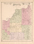 Thomastown Township from Atlas of Saginaw County, Michigan 1877 by Relic Map Company