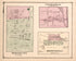 Hemlock City, State Road Bridge, Shattuckville from Atlas of Saginaw County, Michigan 1877 by Relic Map Company