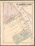 Part of Carrollton from Atlas of Saginaw County, Michigan 1877 by Relic Map Company