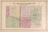 Lakefield and Fremont Townships from Atlas of Saginaw County, Michigan 1877 by Relic Map Company