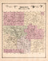 Birch Run Township from Atlas of Saginaw County, Michigan 1877 by Relic Map Company