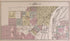 Map of Saginaw City, Part E from the County of Saginaw, Michigan 1896 by Relic Map Company