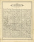 Map of Caledonia from Illustrated Atlas of Shiawassee County, Michigan 1895 by Relic Map Company