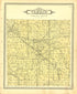 Map of Vernon from Illustrated Atlas of Shiawassee County, Michigan 1895 by Relic Map Company