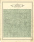 Map of Rush from Illustrated Atlas of Shiawassee County, Michigan 1895 by Relic Map Company