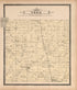Map of York from Standard Atlas of Washtenaw County, Michigan 1895 by Relic Map Company
