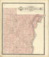 Map of Frankfort Pepin Co. from Standard Atlas of Buffalo and Pepin Counties, Wisconsin 1896 by Relic Map Company