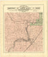 Plat of Township 28 North, Range 9 West from Plat Book of Chippewa County, Wisconsin 1888 by Relic Map Company