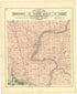Plat of Township 29 North, Range 8 West from Plat Book of Chippewa County, Wisconsin 1888 by Relic Map Company