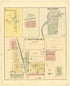 Drywood; Cartwright from Plat Book of Chippewa County, Wisconsin 1888 by Relic Map Company