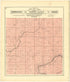 Plat of Township 35 North, Range 6 West from Plat Book of Chippewa County, Wisconsin 1888 by Relic Map Company
