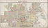 Beloit - Center Part from Standard Atlas of Rock County, Wisconsin 1917 by Relic Map Company