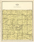 Map of Dover Township from Plat Book of Racine and Kenosha Counties, Wisconsin 1924 by Relic Map Company