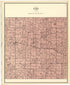 Map of Paris Township from Plat Book of Racine and Kenosha Counties, Wisconsin 1924 by Relic Map Company