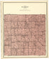 Map of Richmond Township from Plat Book of Racine and Kenosha Counties, Wisconsin 1924 by Relic Map Company