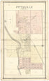 Pittsville from Standard Atlas of Wood County, Wisconsin 1909 by Relic Map Company