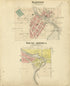 Barton; Young America from Plat Book of Washington and Ozaukee Counties, Wisconsin 1915 by Relic Map Company