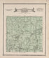 Center Township from Atlas of Allamakee County, Iowa 1917 by Relic Map Company