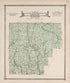 Linton Township from Atlas of Allamakee County, Iowa 1917 by Relic Map Company