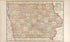 Iowa Counties from Standard Atlas of Buena Vista County, Iowa 1908 by Relic Map Company