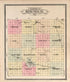 Outline of Buena Vista County from Standard Atlas of Buena Vista County, Iowa 1908 by Relic Map Company