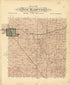 Plat of New Hampton from Plat Book of Chickasaw County, Iowa 1892 by Relic Map Company