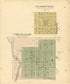 Jacksonville and Chickasaw from Plat Book of Chickasaw County, Iowa 1892 by Relic Map Company