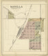 Manilla, Nishnabotny Twp. from Standard Atlas of Crawford County, Iowa 1908 by Relic Map Company