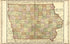 Map of Iowa from Atlas of Ida County, Iowa 1906 by Relic Map Company