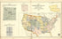 Map Showing the Principal Meridians and Base Lines; Diagrams Describing System from Atlas of Ida County, Iowa 1906 by Relic Map Company
