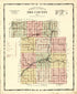 Topographical and Rural Route Map of Ida County from Atlas of Ida County, Iowa 1906 by Relic Map Company