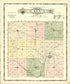Map of Galva Township from Atlas of Ida County, Iowa 1906 by Relic Map Company