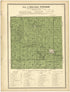 Map of Kellogg Township from Standard Atlas and Directory of Jasper County, Iowa 1914 by Relic Map Company