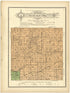 Map of Rock Creek and Part of Kellogg Township from Standard Atlas and Directory of Jasper County, Iowa 1914 by Relic Map Company