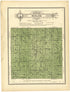 Map of Richland Township from Standard Atlas and Directory of Jasper County, Iowa 1914 by Relic Map Company