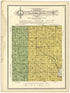 Map of Parts of Des Moines and Fairview Township from Standard Atlas and Directory of Jasper County, Iowa 1914 by Relic Map Company
