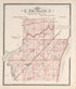 Map of Fruitland from Atlas of Muscatine County, Iowa 1899 by Relic Map Company