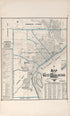 Map of the City of Muscatine from Atlas of Muscatine County, Iowa 1899 by Relic Map Company