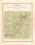 Walnut from Madison County Atlas 1912 by Relic Map Company